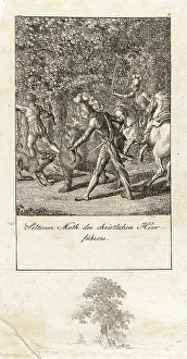 Illustration for History of the First Crusades, 1800. Creator: Daniel Nikolaus Chodowiecki