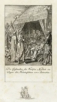 Illustration for History of the First Crusades, 1800. Creator: Daniel Nikolaus Chodowiecki