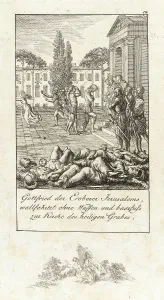 Godefroi De Bouillon Prints: Illustration for History of the First Crusades, 1800. Creator: Daniel Nikolaus Chodowiecki
