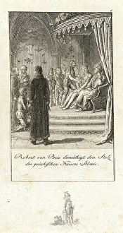 Chodowiecke Daniel Nikolaus Prints: Illustration for History of the First Crusades, 1800. Creator: Daniel Nikolaus Chodowiecki
