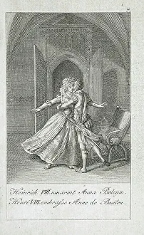 Anne Bullen Prints: Illustration for the History of Henry VIII, 1797. Creator: Eberhard Siegfried Henne