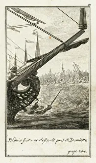 Illustration for Johann Christoph Mayer's History of the Crusades, 1781. Creator: Daniel Nikolaus Chodowiecki
