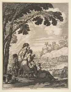 The Metropolitan Museum Of Prints: Illustration from L Ariane'by Desmarets de Saint-Sorlin