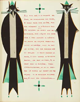 Illustration for "La legende de Saint Julien l'Hospitalier" by Gustave Flaubert, 1912
