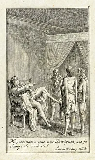Illustration for Le Sage's Gil Blas, 1783. Creator: Daniel Nikolaus Chodowiecki