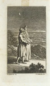 Stars Prints: Illustration for Mathias Claudius Asmus Omnia sua secum Portans