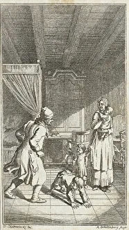 Hymn Prints: Illustration for Mathias Claudius Asmus Omnia sua secum Portans