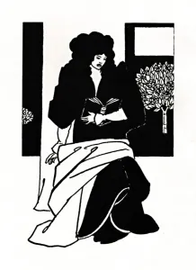 Geoffrey Prints: Illustration from Morte D Arthur, 1893-1894, (1923). Artist: Aubrey Beardsley