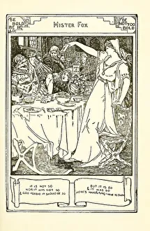 Fantasy World Prints: Illustration for Mr. Fox?, from English Fairy Tales