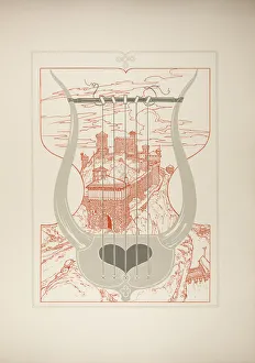 Illustration The Nibelungs, 1898-1901