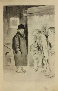Illustration for the novel The Republic of ShKID by L. Panteleyev and Grigori Belykh, 1927. Artist: Tyrsa, Nikolai Andreyevich (1887-1942) Illustration for the novel The Republic of ShKID by L. Panteleyev and Grigori Belykh, 1927. Artist: Tyrsa, Nikolai Andreyevich (1887-1942)