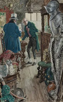 Dickens Prints: Illustration for The Old Curiosity Shop by Charles Dickens