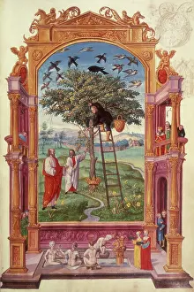 Branch Prints: Illustration of the Other Parable, 1582. Creator: Unknown