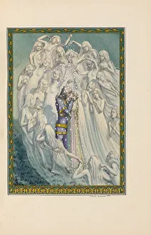 Schwabe Prints: Illustration for Pelléas et Mélisande by Maurice Maeterlinck