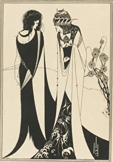 Wilde Prints: Illustration for Salome by Oscar Wilde, 1894. Artist: Beardsley, Aubrey (1872?1898)