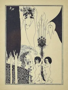 Book Art Prints: Illustration for Salome by Oscar Wilde, 1894. Creator: Beardsley, Aubrey