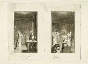 Control Prints: Illustration to Samuel Richardson's Clarissa