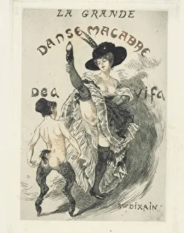 Illustration from the Series La Grande Danse Macabre des Vifs, c. 1907