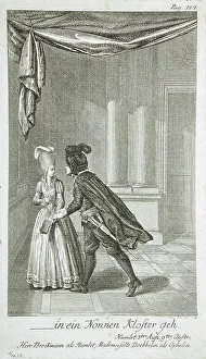Characters Prints: Illustration for Shakespeare's Hamlet, 1778. Creator: Daniel Nikolaus Chodowiecki
