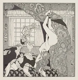Erotic Prints: Illustration for the Tales at the Dressing Table by Choisy Le Conin