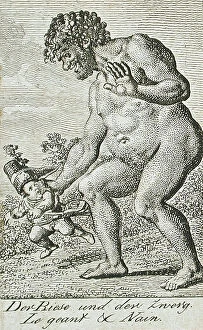 Mythical Figure Collection: Illustration from 'The Fables of Gellert, Gleim, Hagedorn and Lichtwer' (image 1 of 2), 1792