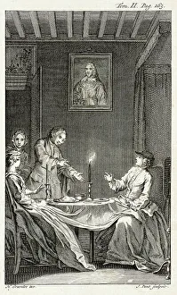 Tom Jones Prints: Illustration from Tom Jones, published 1750. Creator: Jan Punt