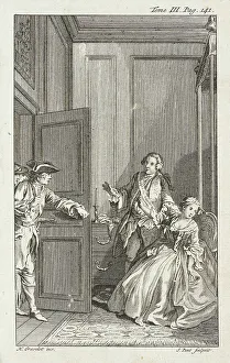 Tom Jones Prints: Illustration from Tom Jones, published 1750. Creator: Jan Punt