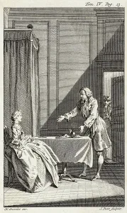Tom Jones Prints: Illustration from Tom Jones, published 1750. Creator: Jan Punt
