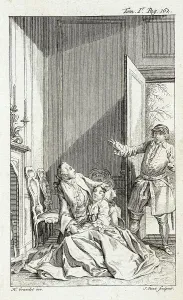 Tom Jones Prints: Illustration from Tom Jones, published 1750. Creator: Jan Punt