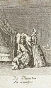 Caring Prints: Illustration for Uprightness and Hypocrisy, 1793. Creator: Daniel Nikolaus Chodowiecki