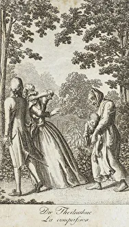 Refusal Prints: Illustration for Uprightness and Hypocrisy, 1793. Creator: Daniel Nikolaus Chodowiecki