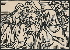 Ballad Prints: Illustration for Villons Ballade Des Femmes De Paris, 1919. Artist: Emile Bernard
