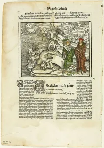 Woodcut On Paper Prints: Illustration from Virgilius Opera