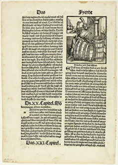 Woodcut On Paper Prints: Illustration from Von dem nutz der ding