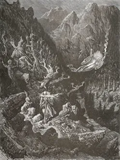 Gustave 1832 1883 Prints: Illustration for The Wandering Jew