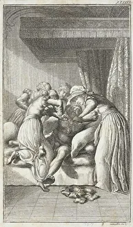 Struggle Prints: Illustration for Weber's Stories from Antiquity
