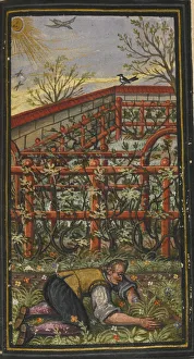 Four Seasons Prints: Illustration for The wonderful summer time of eternal life von Jacob Zader