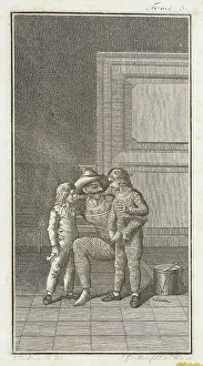 Chodowiecke Daniel Nikolaus Prints: Illustration for the Works of J.P.C. Florian, 1796. Creator: Daniel Nikolaus Chodowiecki