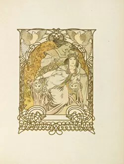 Ilsee, Princesse de Tripoli by Robert de Flers, 1897. Artist: Mucha, Alfons Marie (1860-1939)