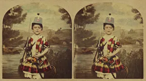 London Stereoscopic Photographic Co Prints: I'm to be an Officer, about 1865. Creator: London Stereoscopic & Photographic Co