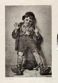Im Perfectly Happy, 1886. Creator: Richard Alexander Muller (American)