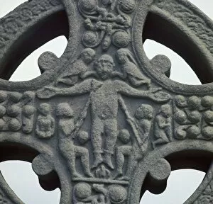 County Louth Gallery: Image from the Cross of Muiredach, 10th century