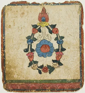 Image from a Set of Initiation Cards (Tsakali), 14th / 15th century. Creator: Unknown