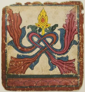 Image from a Set of Initiation Cards (Tsakali), 14th / 15th century. Creator: Unknown
