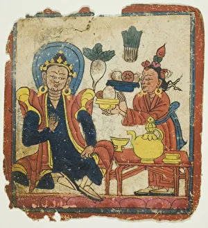 Image from a Set of Initiation Cards (Tsakali), 14th / 15th century. Creator: Unknown