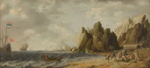 Imaginary Prints: Imaginary Inlet in Southern Arctic Waters in Summer