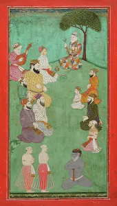 Imaginary Prints: Imaginary Meeting of Guru Nanak