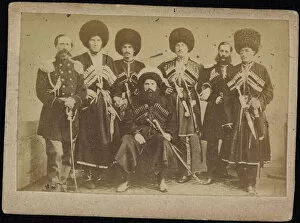Caucasian War Gallery: Imam Shamil (1799-1871) in captivity, c. 1870