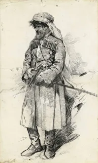Caucasian War Gallery: Imam Shamil on 25 August 1859, c. 1886