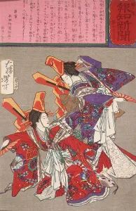 Red Light District Prints: Imayo Dance Performed at the Kimpeiro House in the Yoshiwara District